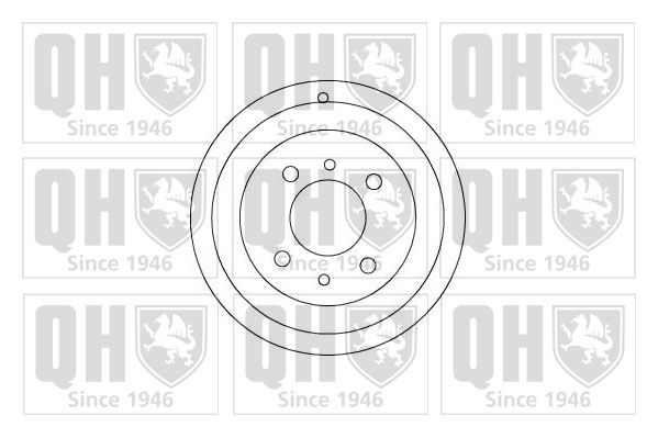 QUINTON HAZELL Тормозной барабан BDR426